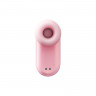 Розовый вакуумный стимулятор клитора Alggie Earphone с управлением через приложение Розовый вакуумный стимулятор клитора Alggie Earphone с управлением через приложение