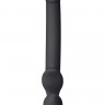 Черный безремневой страпон Silicone Bendable Strap-On S