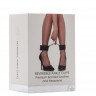 Чёрно-белые двусторонние оковы на ноги Reversible Ankle Cuffs