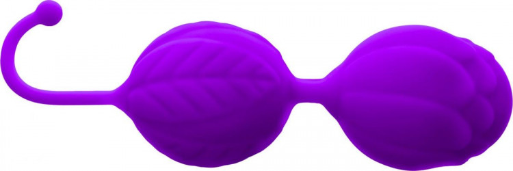 Фиолетовые вагинальные шарики Horny Orbs