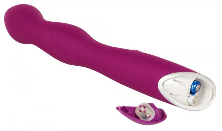 Фиолетовый вибратор A   G-Spot Rabbit Vibrator для стимуляции зон G и A - 23,6 см.