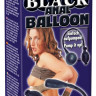 Черный анальный расширитель с грушей Simply Anal Balloon