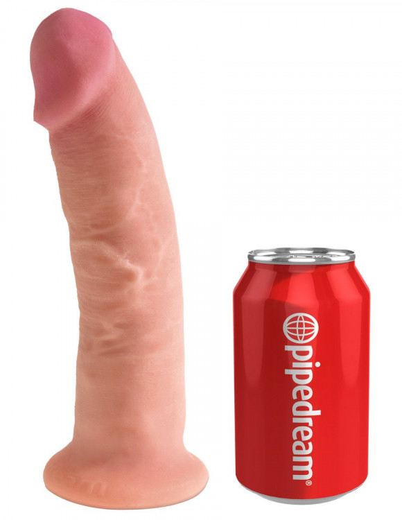 Телесный фаллоимитатор Dual Density 9  Cock - 22,9 см.