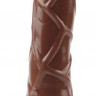 Коричневый вибратор-реалистик 9” Vibe Cock - 21,5 см. Коричневый вибратор-реалистик 9” Vibe Cock - 21,5 см.