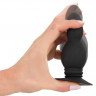 Черная анальная пробка с пружинным механизмом Bouncing Plug - 11,8 см. Черная анальная пробка с пружинным механизмом Bouncing Plug - 11,8 см.
