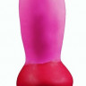 Розово-красный фаллоимитатор  Стаффорд medium  - 24 см.