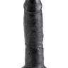 Чёрный фаллоимитатор 9  Cock - 22,9 см.