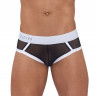 Черно-белые трусы-джоки Cult Jockstrap Черно-белые трусы-джоки Cult Jockstrap