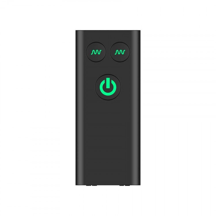 Черный вибростимулятор Nexus Bendz Prostate Edition - 14,1 см.