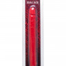 Красный двусторонний фаллоимитатор - 31 см.