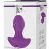 Фиолетовая вибропробка PLEASURE KNOB - 6,5 см. Фиолетовая вибропробка PLEASURE KNOB - 6,5 см.