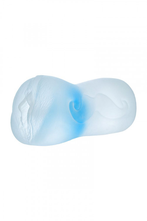 Прозрачный реалистичный мастурбатор Juicy Pussy Subtle Crystal