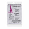 Розовая анальная пробка Mini Vibro Tease - 12,7 см.