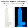 Прозрачный, светящийся в темноте фаллоимитатор Lumino Play Dildo - 26 см. Прозрачный, светящийся в темноте фаллоимитатор Lumino Play Dildo - 26 см.
