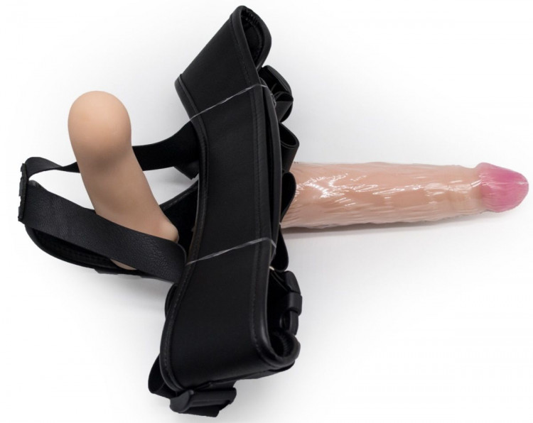 Пояс-трусики Woman Midi с 2 насадками - 19 и 13 см.