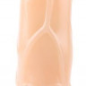 Телесный вибратор-реалистик 9” Vibe Cock - 22,5 см.