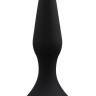 Черная анальная пробка Anal Rider XL - 13,5 см.