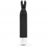 Черный мини-вибратор Greedy Girl Bullet Rabbit Vibrator - 12,7 см.