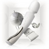 Профессиональный массажер Smart Wand Medium белого цвета Профессиональный массажер Smart Wand Medium белого цвета