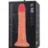 Телесный фаллоимитатор RealStick CALIBER - 20 см.