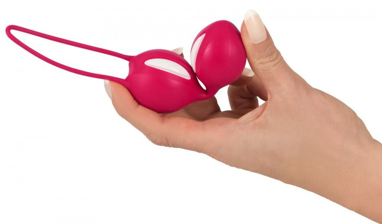 Красные вагинальные шарики Smartballs Duo