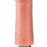 Телесный вибратор-реалистик 5  Vibrating Stiffy - 16,5 см.