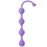 Фиолетовая анальная цепочка SEE YOU FOUR BEADS ANAL - 24 см. Фиолетовая анальная цепочка SEE YOU FOUR BEADS ANAL - 24 см.