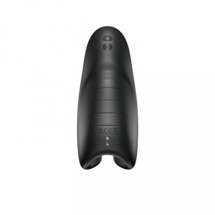 Черный мастурбатор SVibe Evo с вибрацией