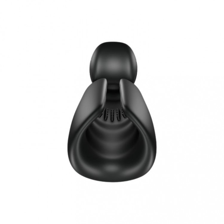 Черный мастурбатор SVibe Evo с вибрацией
