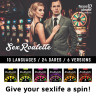 Настольная игра-рулетка Sex Roulette Kiss Настольная игра-рулетка Sex Roulette Kiss