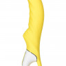 Жёлтый вибратор Satisfyer Vibes Yummy Sunshine - 22,5 см.