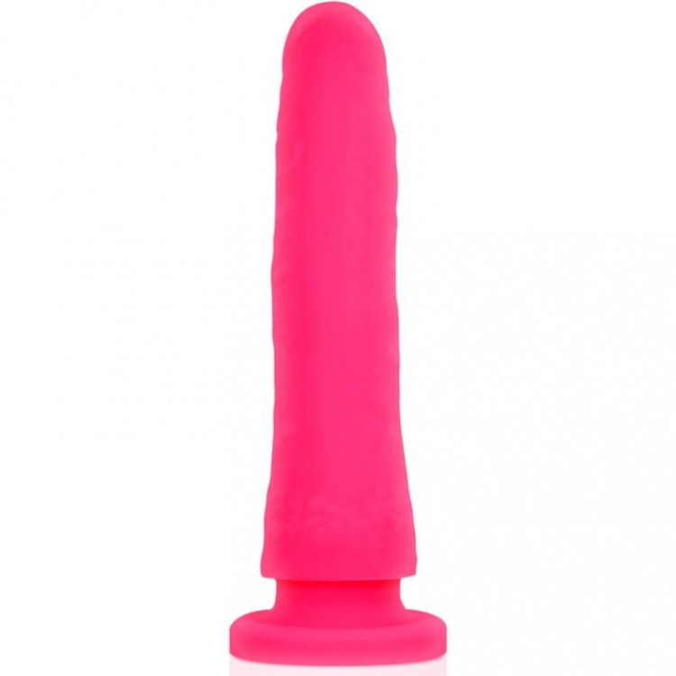 Розовый фаллоимитатор из силикона Delta Сlub Toys Dong Pink Silicone - 23 см.