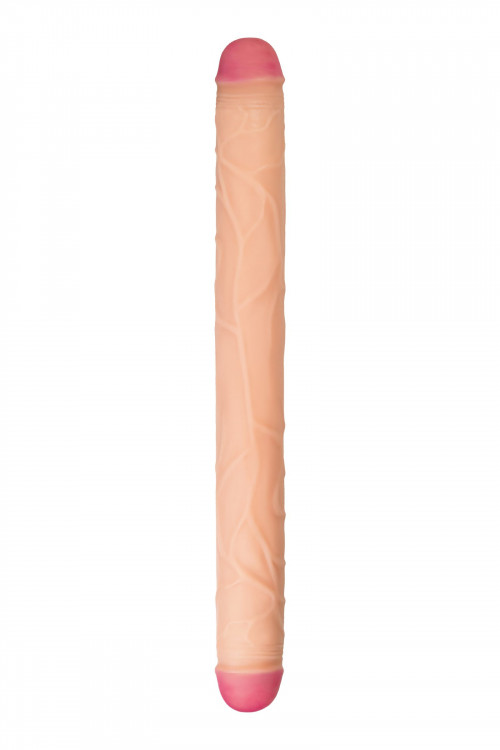 Двусторонний фаллоимитатор Castor - 56 cм.