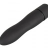 Чёрная вибропуля Mini-Vibe - 8,2 см.