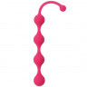 Розовая анальная цепочка SEE YOU FOUR BEADS ANAL - 24 см. Розовая анальная цепочка SEE YOU FOUR BEADS ANAL - 24 см.