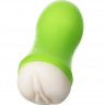 Мастурбатор-вагина A-Toys в зеленой колбе